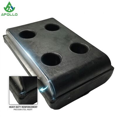 Apollo Rubber Pad S700 S800 Paver Rubber Track Pad 2390756 Steel Reinforced Track Shoe Replacement